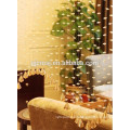 hot selling crystal wave-shaped beads curtain amber for home decoration Eco-friendly